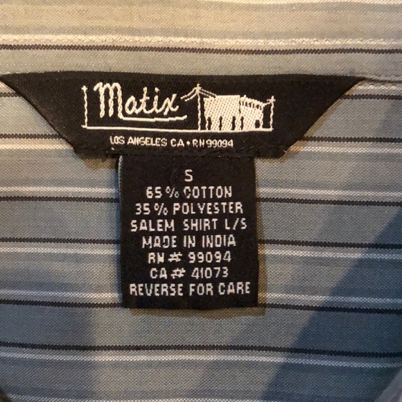 MATIX DRESS SHIRT•S - Picture 7 of 9